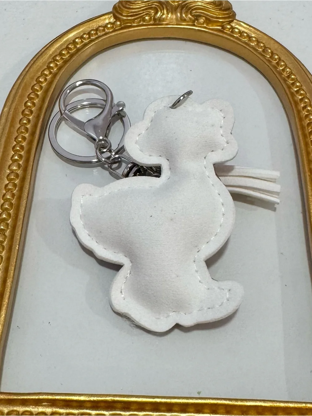 New Crystal Duck Keychain Bag Charm